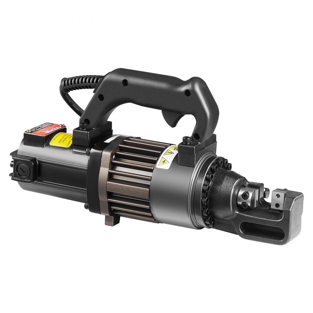 VEVOR Electric Hydraulic Bolt Cutter, 1000W Rebar Cutter, Cuts 4-16mm Rebar in 2 Seconds, Rebar Cutter with Oil-Rich Accessories, Black