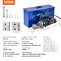 VEVOR Cortadora Varillas Refuerzo Hidráulica Eléctrica 1000 W 410 x 115 x 220 mm