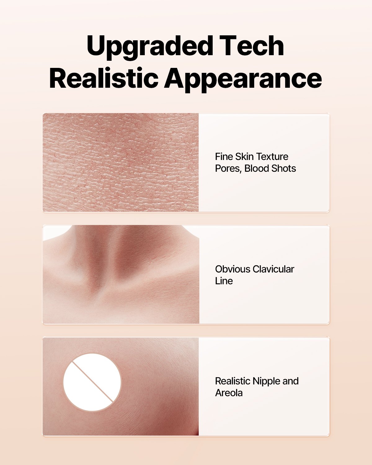 VEVOR Pechos Falsos de Silicona Tamaño K Cuello Alto Coraza de Silicona Formas de Pecho Relleno de Silicona Líquida Pechos Artificiales para Cosplay de Transexuales, Drag Queens, Color Marfil