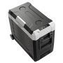 VEVOR Car Refrigerator, DC 12/24V AC100-240V Compressor Electric Cooler, -20°C to 20°C Truck Refrigerator with APP Control, Wheels & Dual Zone, 55L Cars Cooler for RVs, Boats, Camping, Fishing