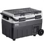 VEVOR Portable Car Refrigerator, 12 Volt Car Refrigerator Fridge, 40 L / 42.3 qt Dual Zone Portable Freezer, -4℉-68℉ Adjustable Temperature, Compressor Cooler for Home, Outdoor, Camping, RV, Car