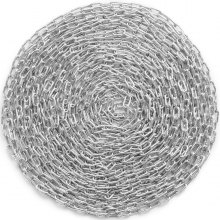 VEVOR Cadena de Acero al Carbono Eslinga de Cadena 5,1 mm 30,48 m 498 kg