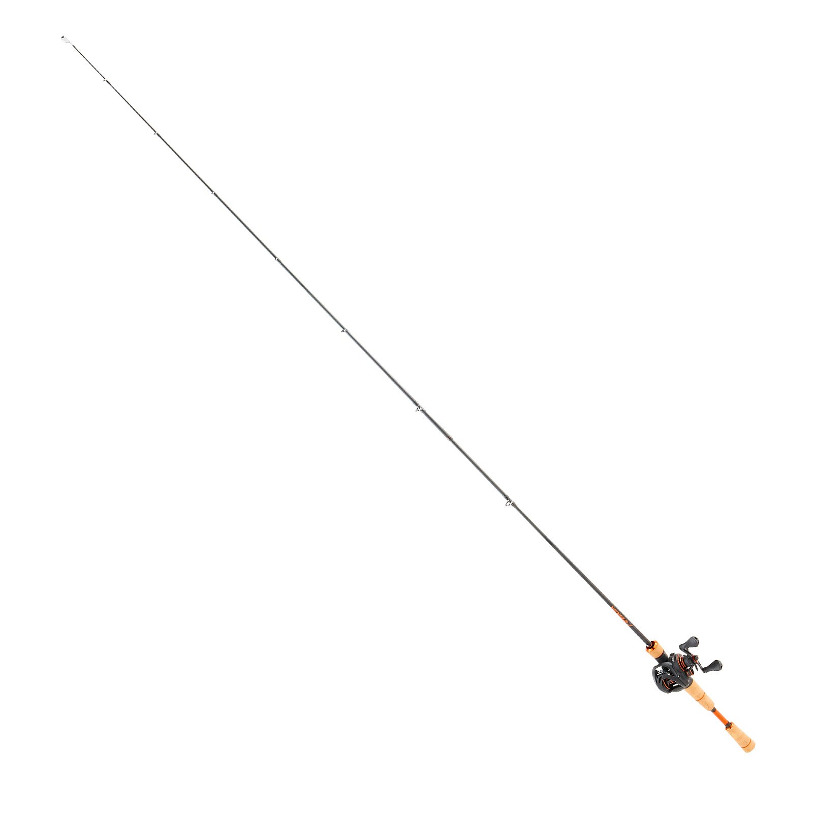 VEVOR Juego de Caña y Carrete de Pesca, Caña de Fibra de Carbono 2 m para Lubina, con 6+1 Rodamientos de Bolas y Relación de Transmisión de 7.0:1 y Mango de Corcho, para Diestros, 200 x 13 x 10 cm