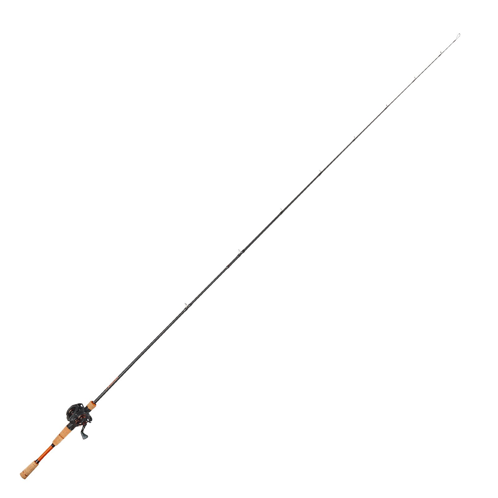 VEVOR Caña de Pescar y Carrete, Caña de Fibra de Carbono 2,13 m IM7 para Lubina, con Rodamientos de Bolas 7+1 y Relación de Transmisión 7.0:1 y Mango de Corcho, para Diestros, 2130 x 130 x 100 mm
