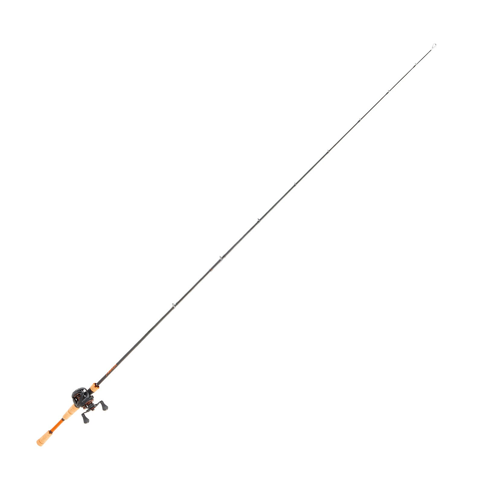 VEVOR Caña de Pescar y Carrete, Caña de Fibra de Carbono 2,13 m IM7 para Lubina, con Rodamientos de Bolas 7+1 y Relación de Transmisión 7.0:1 y Mango de Corcho, para Diestros, 2130 x 130 x 100 mm