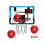 VEVOR Aro de Baloncesto para Niños con Marcador Electrónico, Aro de Baloncesto para Colocar Sobre la Puerta con Funciones de Puntuación y Acompañamiento Musical, Luz LED para Niños Mayores de 3 Años