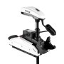 VEVOR Motor Eléctrico para Pesca de Arrastre, 25 kg de Empuje con GPS, para Barco de Agua Salada 10 Velocidades Montado en Proa con Control Remoto e Indicador de Batería LCD, 1245 x 680 x 210 mm
