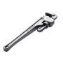VEVOR 3-piece pipe wrench set, 10" 14" 18" straight aluminum pipe wrench, adjustable plumbing wrench, with high-strength jaw and ergonomic handle, hanging design, for water pipes