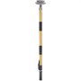 VEVOR drywall flat box handle, 1020–1618 mm flat extension handle made of anodized aluminum, 5 sections length adjustable, non-slip grip and 360° paint finish