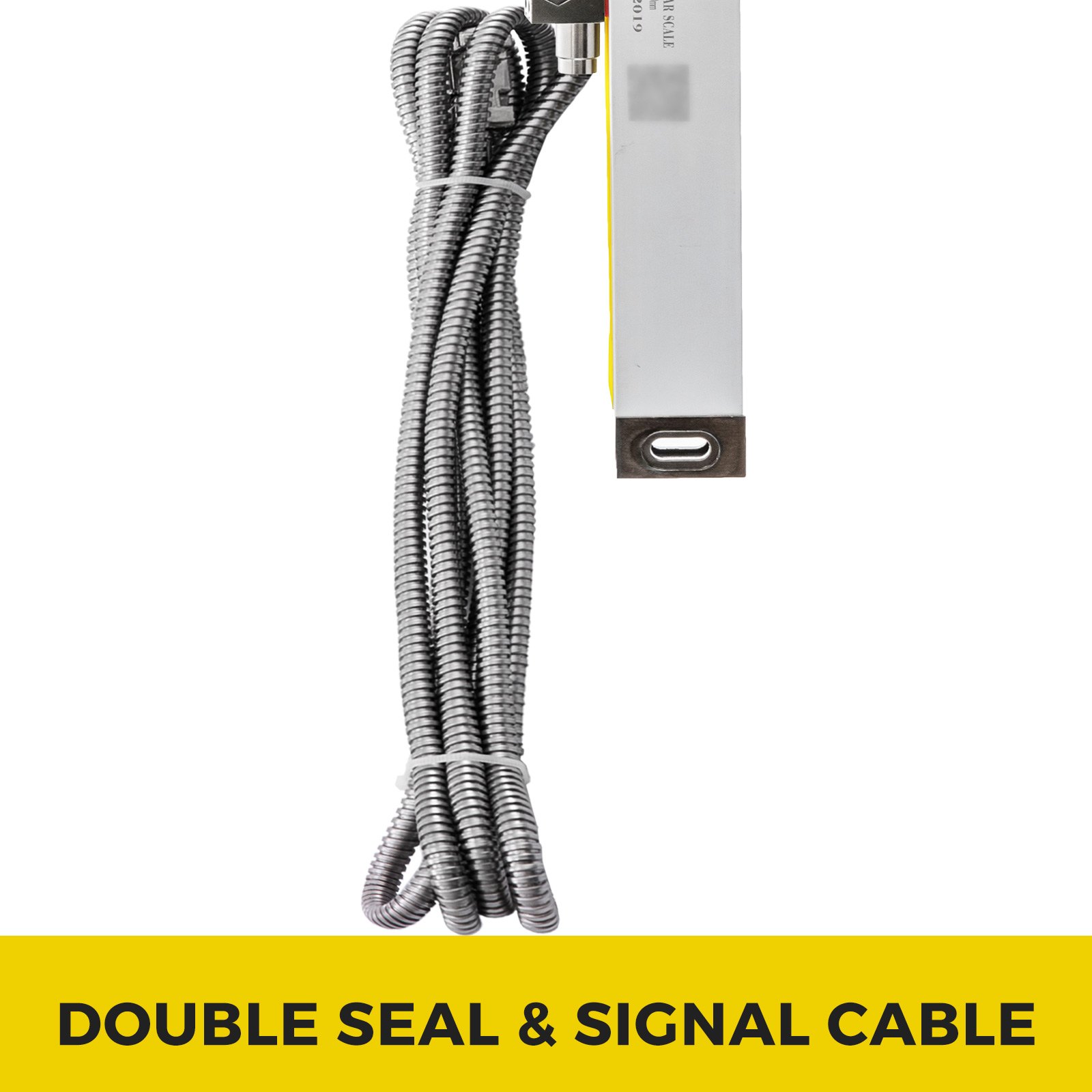 VEVOR 1 pieza 200mm Escala lineal de torno de alta precisión para fresadora con accesorios