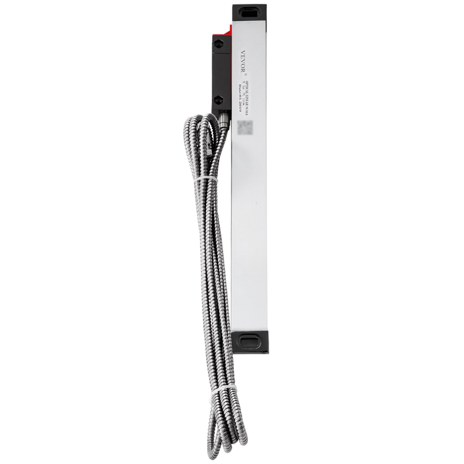 VEVOR Codificador Lineal 2500MM Escala Lineal para Máquina Fresado Torno con Accesorio Escala Lineal con Cable 3 m Regla Escala Herramientas de Medición Escala de Vidrio Lineal Torno Escala Lineal