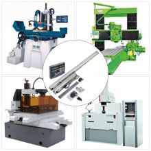 VEVOR Visualizador Digital 2 Ejes Visualizador de 1000mm y 250mm, Escala Lineal de Precisión, Visualizador de Cotas Digital, Display Digital Para Fresadora O Torno