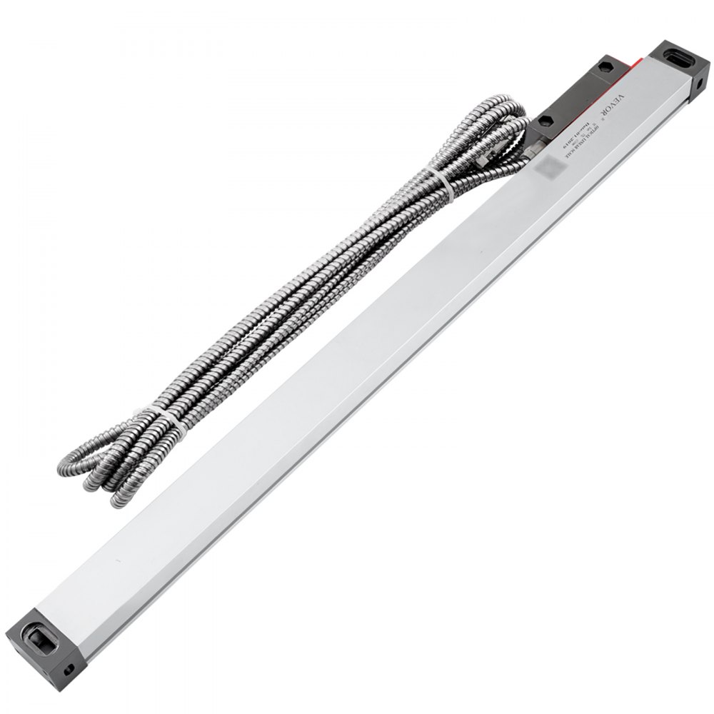 1 pz. Escala Lineal de Torno de Alta Precisión de 450mm para Fresadora con Accesorios