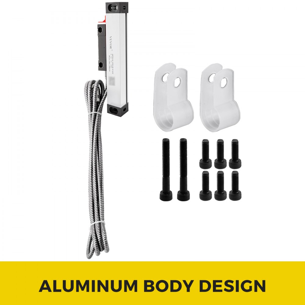 Escala Lineal de Torno Codificador de Escala Lineal de 50 mm para Fresadora con Accesorios