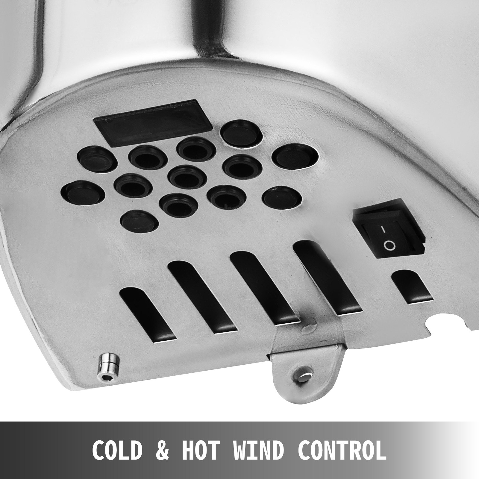 Secador De Manos Electrónico Automático Sensor Infrarojo Montaje En Pared 1200w