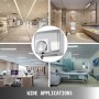 2500W Automatic Hand Dryer Brushed Stainless Steel High Speed