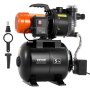 VEVOR 1100W Shallow Well Pump with Pressure Tank, 5300 LPH, Irrigation Jet Pump with 19L Tank, Filter, Check Valve, Automatic Water Booster System, 1.4-2.8 bar Pressure Switch, for Home Garden Lawn