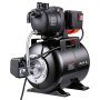 VEVOR 1 HP Shallow Well Pump with Pressure Tank, 230V 3750 LPH, Plastic Irrigation Jet Pump with 19 L Tank, Automatic Water Booster Transfer System, 1.4-2.8 bar Pressure Switch, for Home Garden Lawn