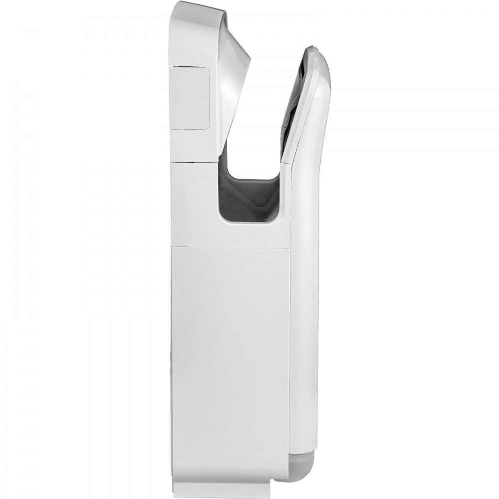 VEVOR Hand Dryer 2000W Commercial Electric Hand Dryer HEPA Filter Wall Mounted Hand Dryer Carbon Brush Motor Hand Dryer White Air Speed 100m/s Ideal for Airports Offices Shopping Malls
