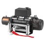 VEVOR Electric Winch, 5400 kg Load Capacity, 12V DC Truck Winch with Φ9.1 mm x 26 m Steel Rope, Wireless & Wired Remote Control, Suitable for Towing SUV Jeep Trailer Boat Off-Road Vehicle