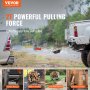 VEVOR Power Puller Come Along Winch 2 toneladas 4409 lbs Polipasto de tracción resistente 2 ganchos