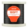 VEVOR Cable de Acero Inoxidable 304 Diámetro de 2,38 mm, Rollo de Cuerda de Alambre 50 m, Resistencia a la Rotura de 2 KN, Construcción de 7 x 7,  para Barandillas de Terraza, Enrejados de Jardín