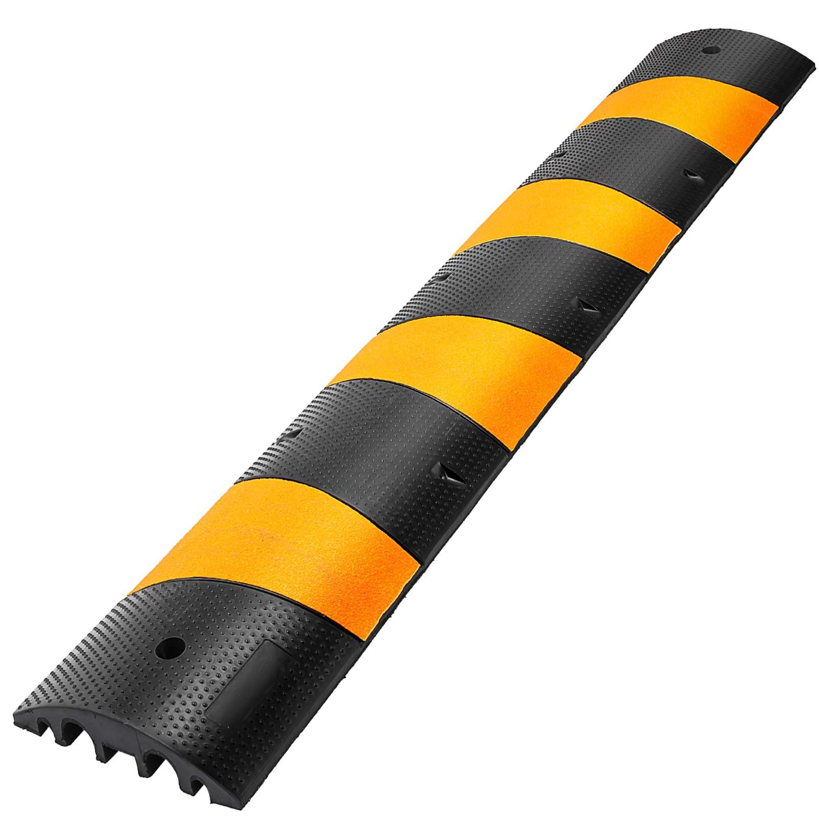 Rampa Protectora De Cable De Goma Modular Bordillo De Coche Pasacable De Suelo