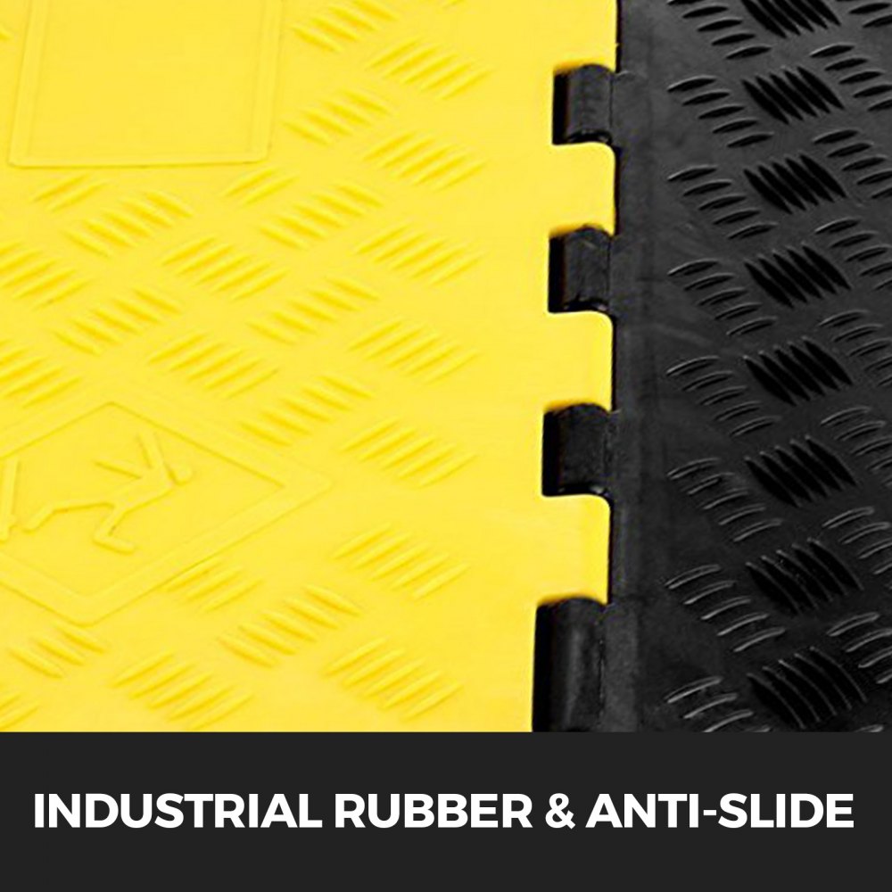 Protector De Tuberías Caucho De 5 Canal Paquete 2 1 Paquete Rampa Cable Exterior