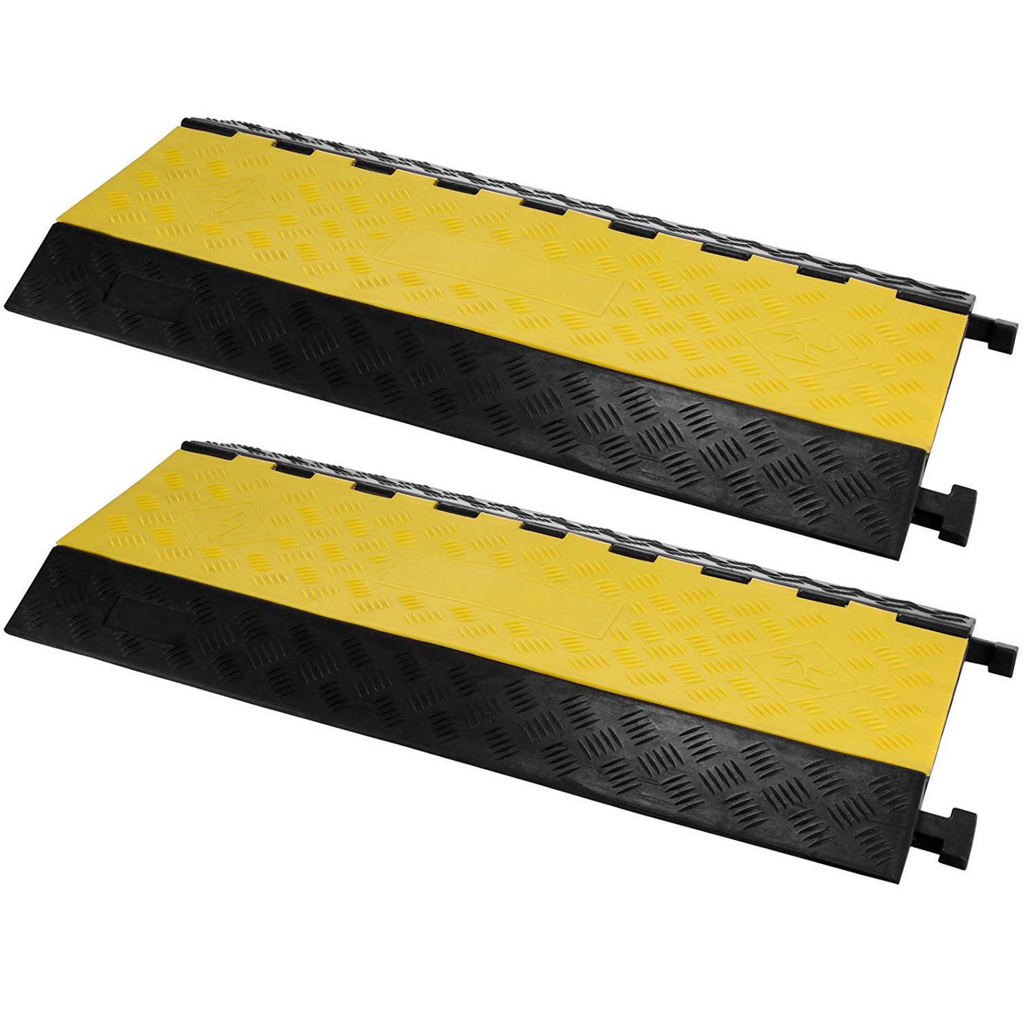 Protector De Tuberías Caucho De 5 Canal Paquete 2 1 Paquete Rampa Cable Exterior