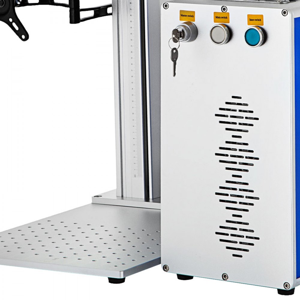 Vevor Máquina De Marcado Láser De Fibra Grabador De 20 W 110 X 110 Mm 1064 Nm