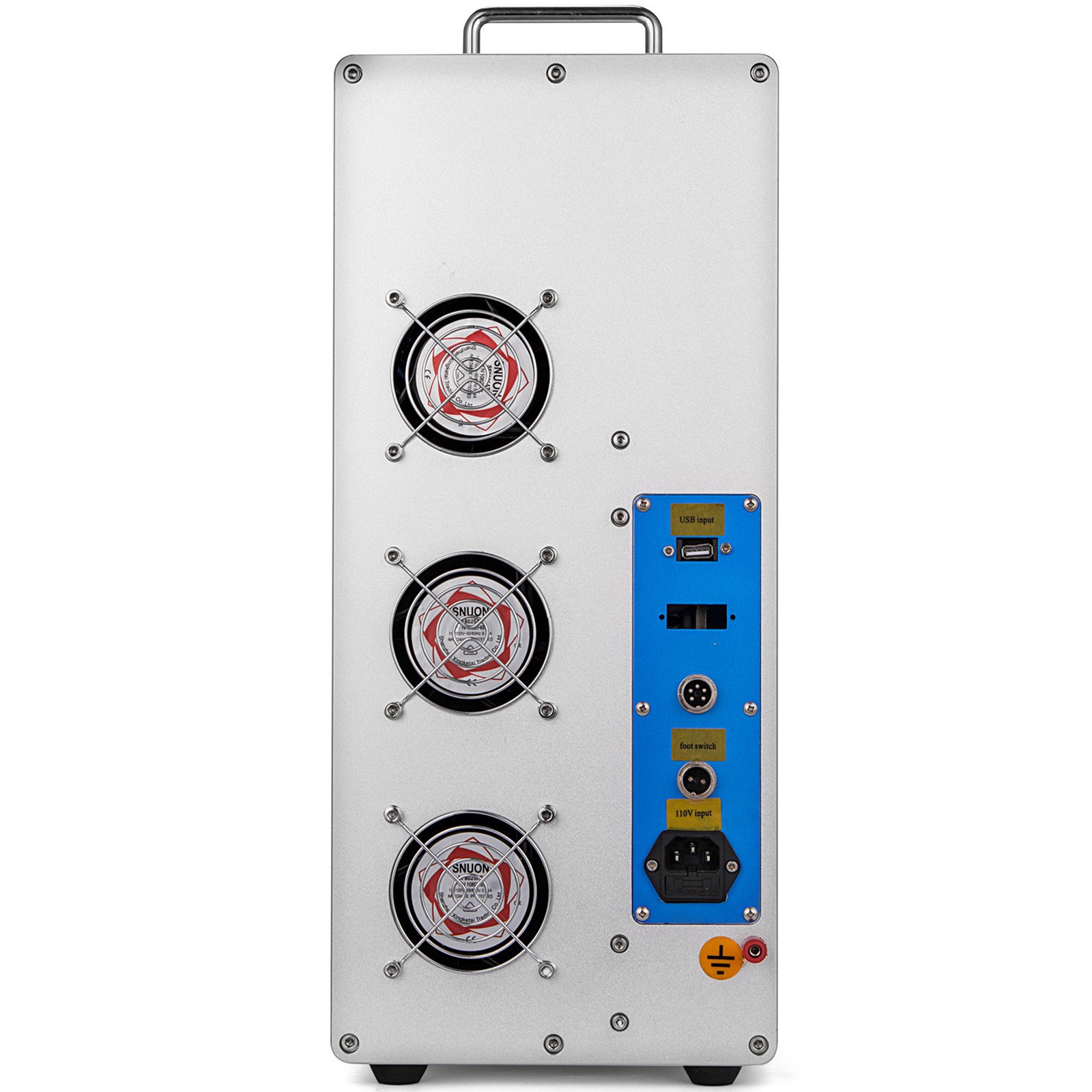 Máquina De Marcado Láser De Fibra De Con Enfoque De Láser Portátil 110x110mm