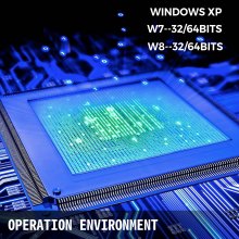 VEVOR Máquina de Grabado Láser de Fibra 30W Grabador Láser de Metal 8000mm/s Marcador Láser de Fibra Compatible con Windows XP, 7, 8 en una Variedad de Metales de Alta Dureza y Materiales no Metálicos