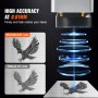 VEVOR 30 W Máquina de Marcado Láser de Fibra, Compatible con Quemadura de luz, Máquina de Marcado y Grabado Láser de Fibra con Área de Trabajo de 150 x 150 mm para Joyería de Acero y Aluminio