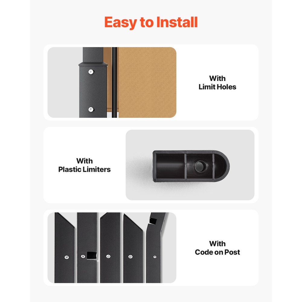 VEVOR Pergola 3650x3048x2540mm, garden pergola with arched roof, retractable pavilion with sunshade, large patio pavilion, ideal for terrace, backyard, veranda, pool