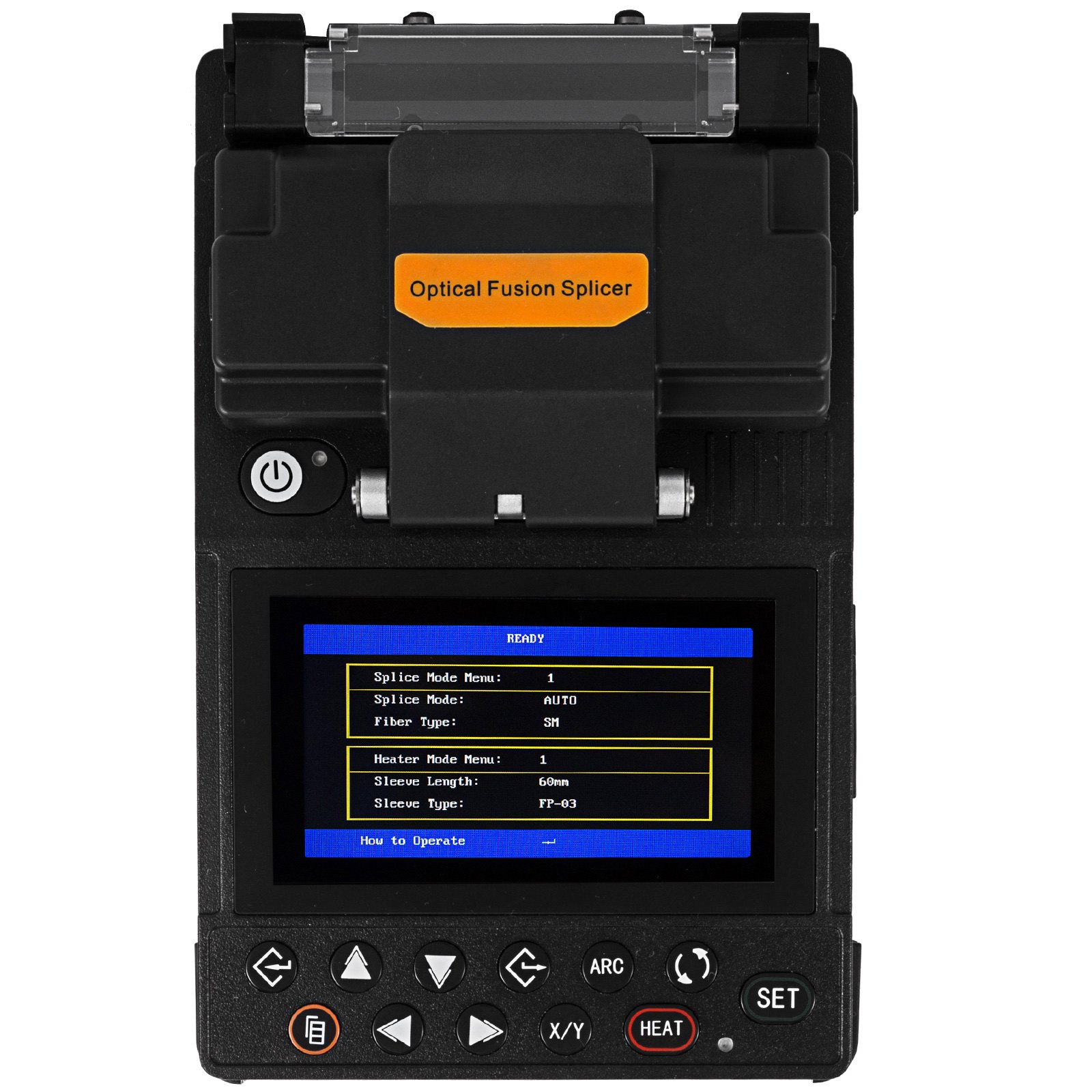 Empalmador De Fibra Fusión De Fibra Máquina De Soldadura Manual De Precisión