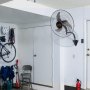VEVOR Wall Fan, 49 cm Oscillating Wall Fan, 4650 CFM, 3 Speeds, Commercial or Residential Fan for Cooling Warehouses, Greenhouses, Workshops, Patios, Basements, Black
