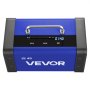 VEVOR Generador de Ozono 45000 mg/h con 12 Tubos de Cuarzo, Control Remoto, Doble Modo, Máquina de Ozono con Doble Manguera, Difusores de Corindón, Cobertura hasta 350 m², para Cocina Oficina Hogar