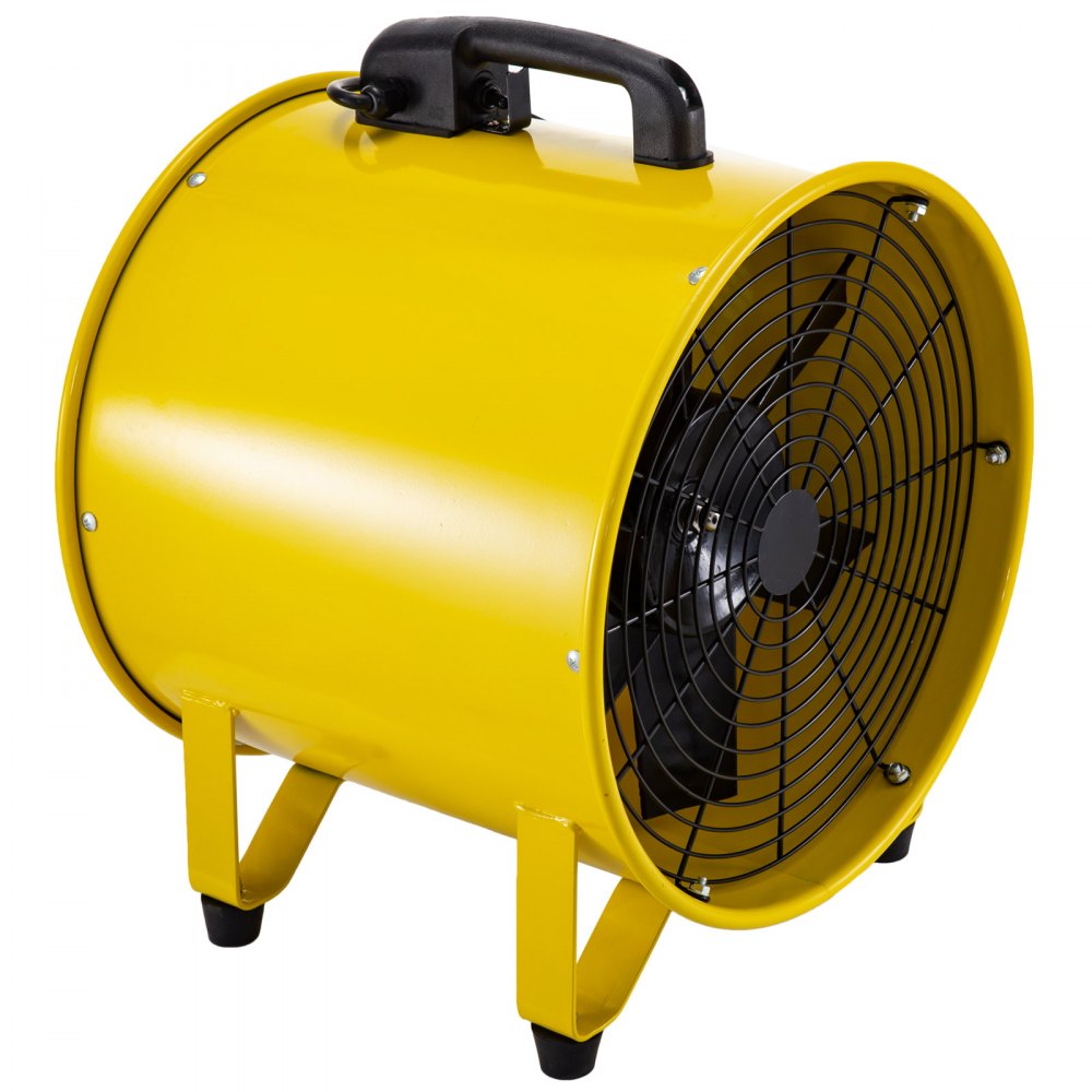 Ventilador De Extracción Portátil De 16" Dos Velocidades Con Manguera De 10m