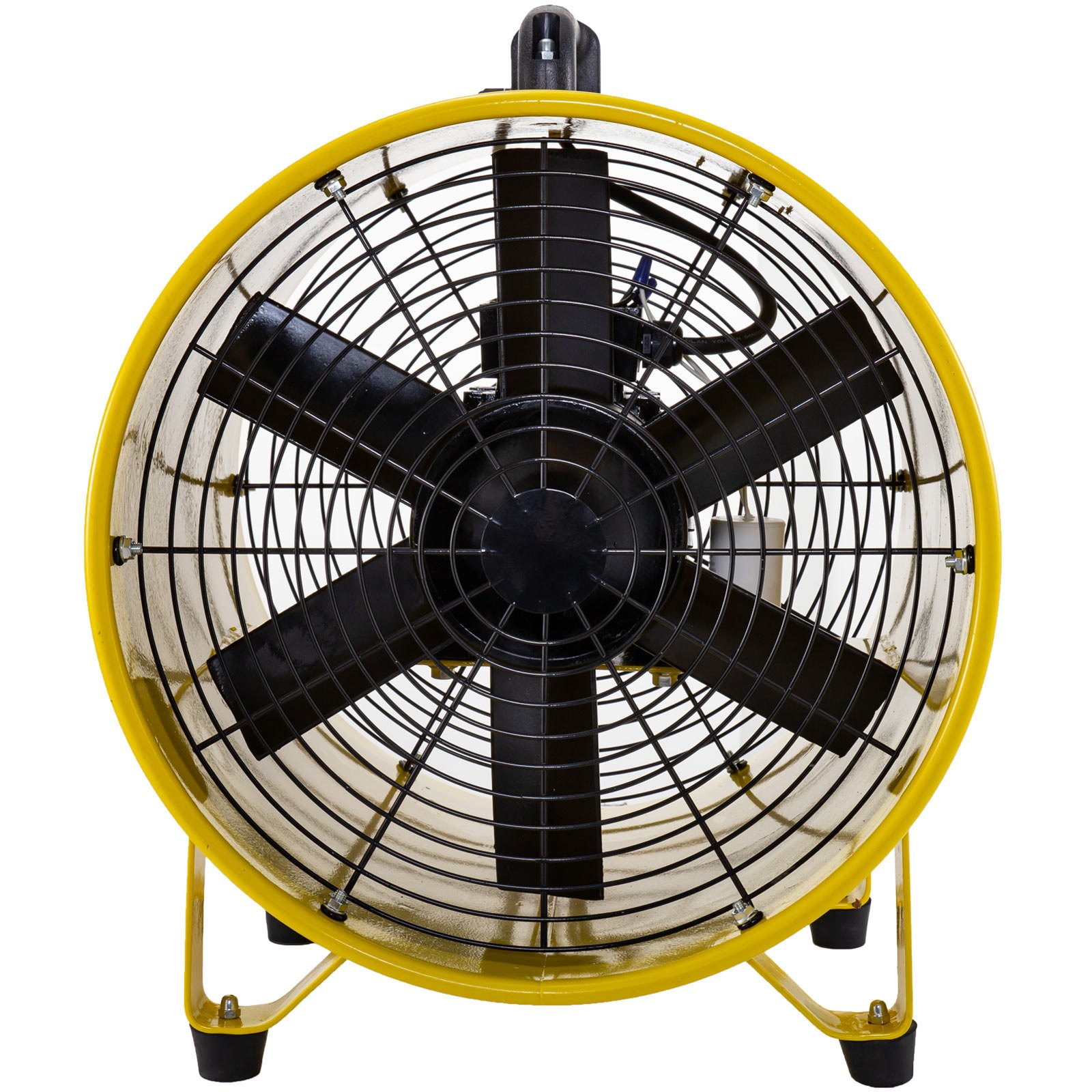 Ventilador De Extracción Portátil De 16" Dos Velocidades Con Manguera De 10m