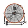 VEVOR Ventilador de Tambor Industrial de Alta Velocidad para Taller, Uso Comercial de Alta Resistencia, Velocidad Infinitamente Variable 8900 CFM, con Inclinación Ajustable de 360°, 780 x 710 x 320 mm