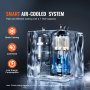 VEVOR Enfriador de Agua Industrial, Sistema de Enfriamiento de Enfriador de Agua Industrial con Compresor Capacidad del Tanque de Agua de 7 L 18 L/min Caudal Máximo, para Máquina de Grabado Láser