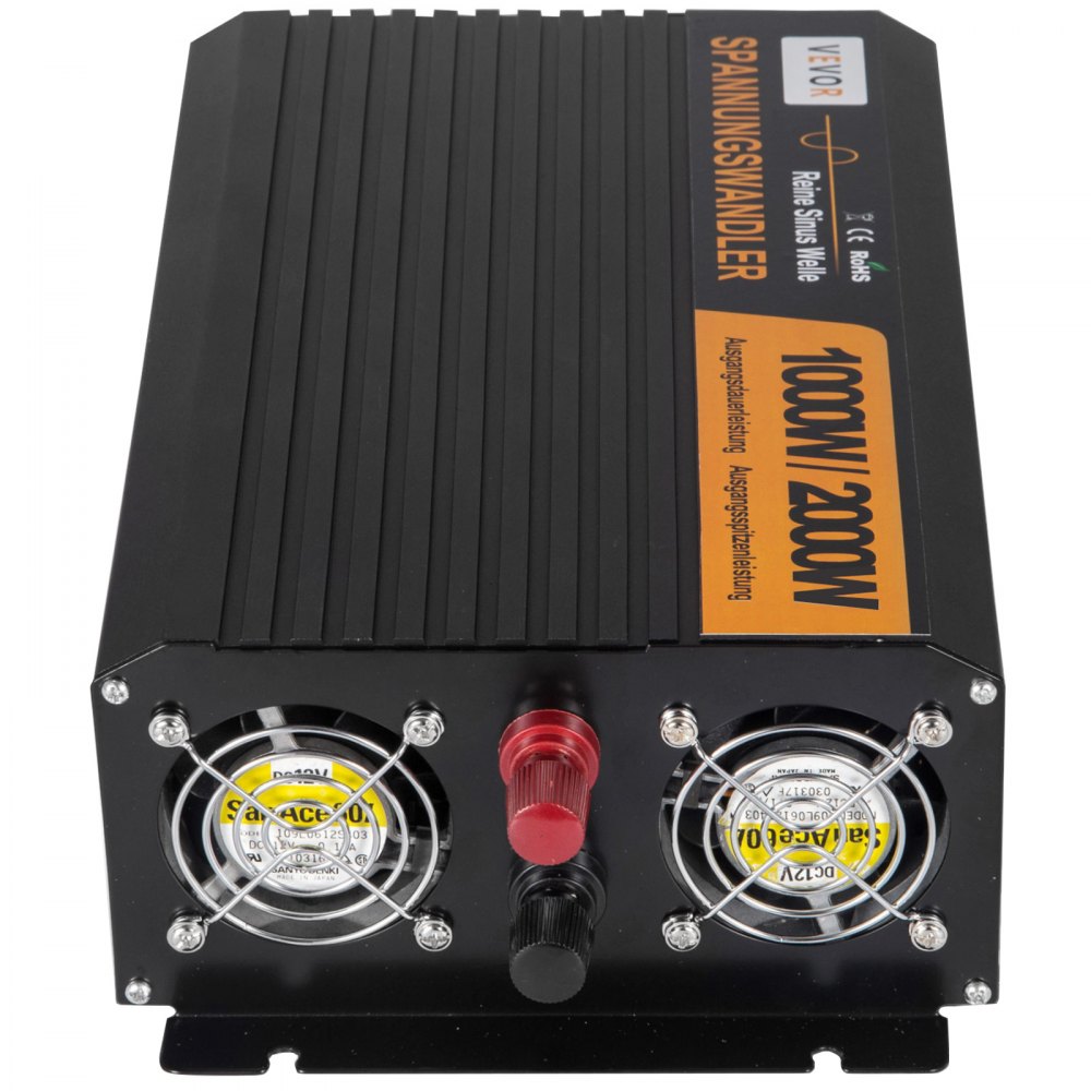 Inversor De Corriente Con Led 1000w 12v A 220v 230v Pure Sine Wave Inverter
