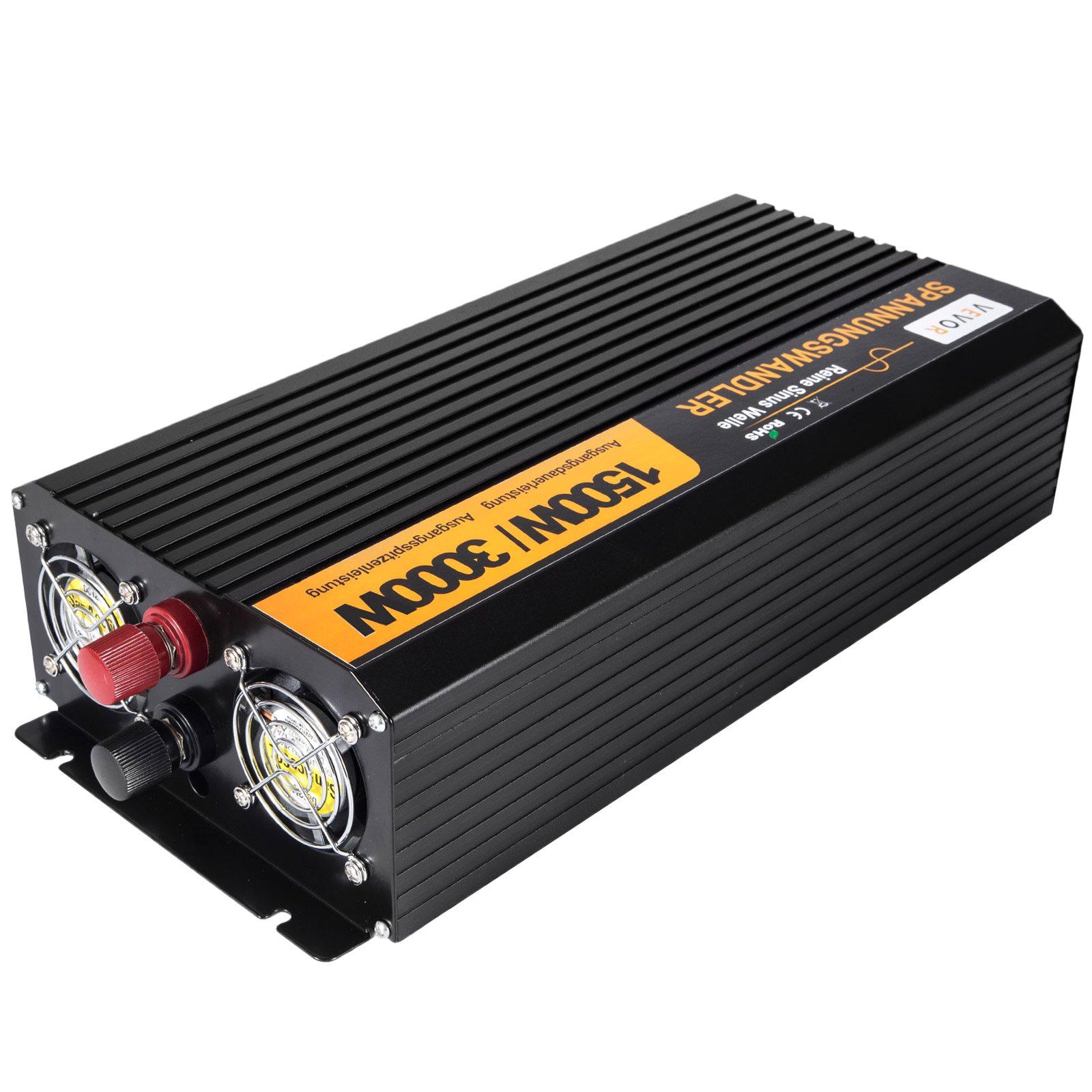 Inversor De Corriente De Onda Sinusoidal Pura 1500w 3000w 12v A 220v Convertidor