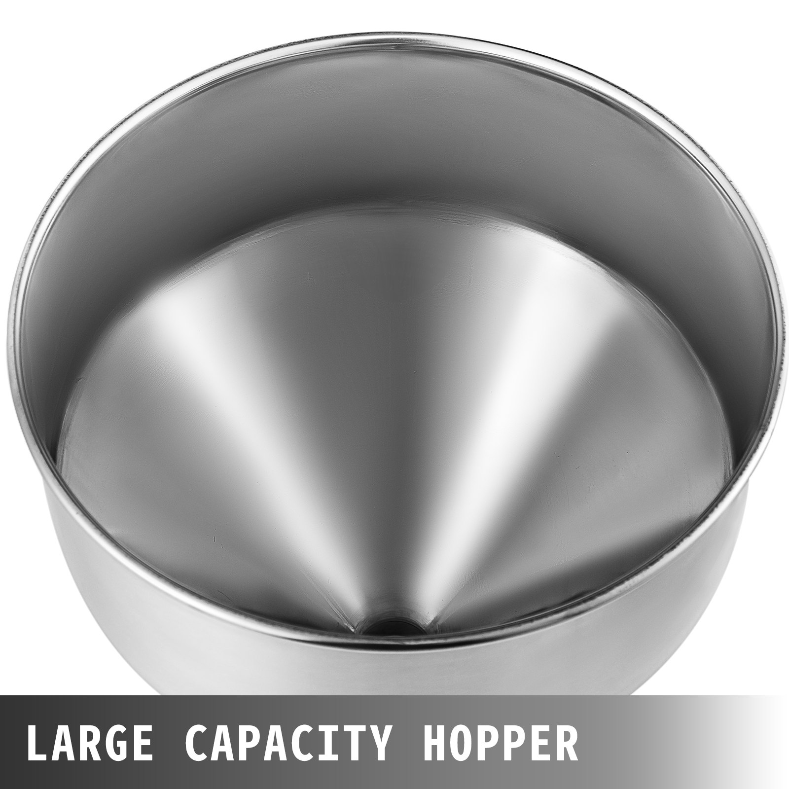 VEVOR Máquina de Llenado Líquido 100-1000mL Máquina de Relleno de Pasta Horizontal con Tolva 30L, Máquina de Llenado de Pasta Semiautomática 220V de Acero Inoxidable para Aceite/Crema/Salsa Caliente