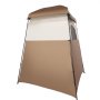 VEVOR Tienda de Ducha para Camping 167,6x167,6x221 cm Cabina de Ducha Portátil de Privacidad para Acampar Exterior con Tapa Extraíble, Bolsillos, Cuerda para Colgar, Tendedero, Vestuario para Inodoro