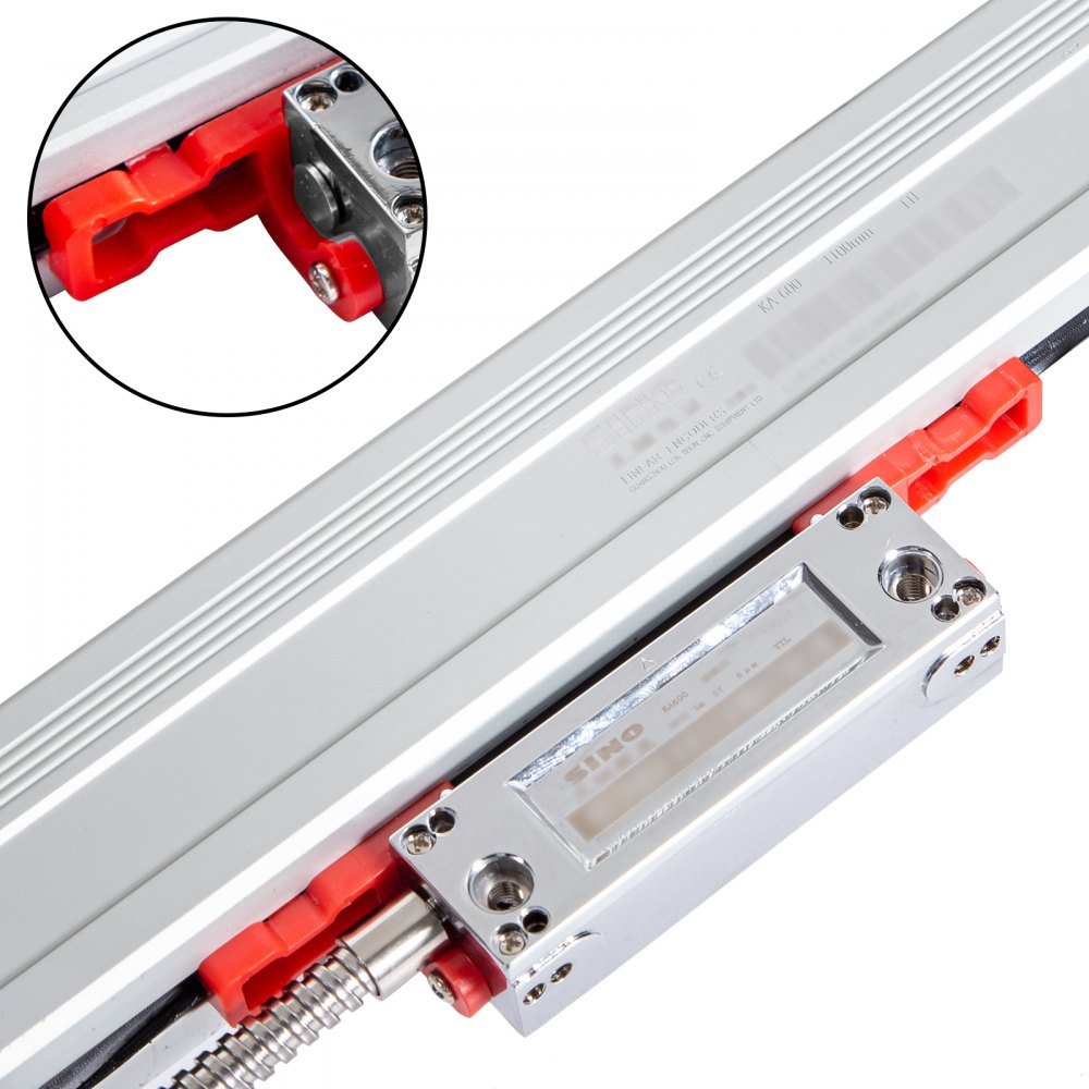 Vevor Escala Lineal Para Máquina De Fresado Codificador Lineal óptico 1.500 Mm