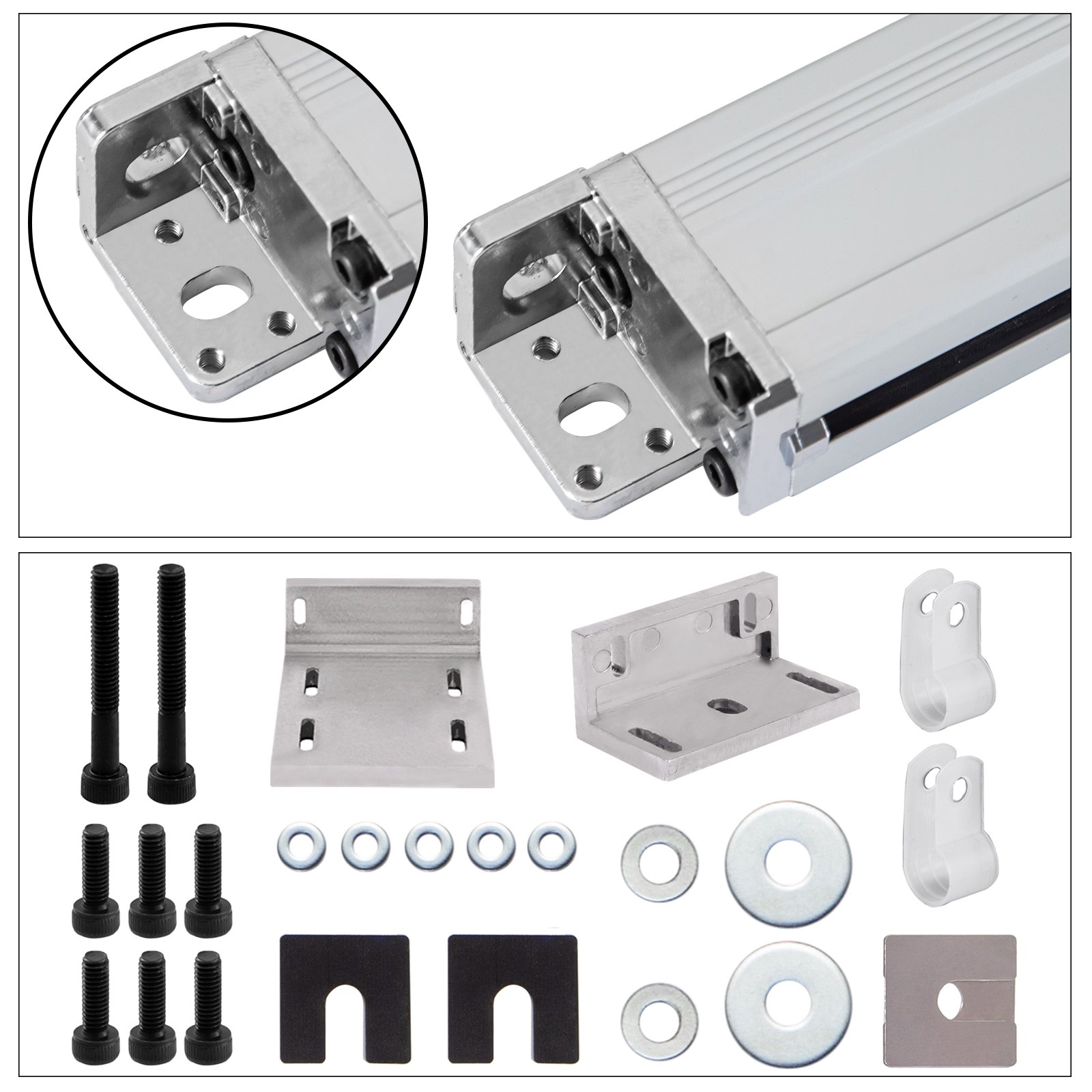 Vevor Escala Lineal Para Máquina De Fresado Codificador Lineal óptico 1.500 Mm