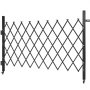 VEVOR Puerta de Seguridad Plegable Individual, Puerta Retráctil de Tijera de Acero 190 x 131 cm con Cerradura y Ruedas Giratorias de 360° para Seguridad de Entrada, Garaje, Almacén y Piscina