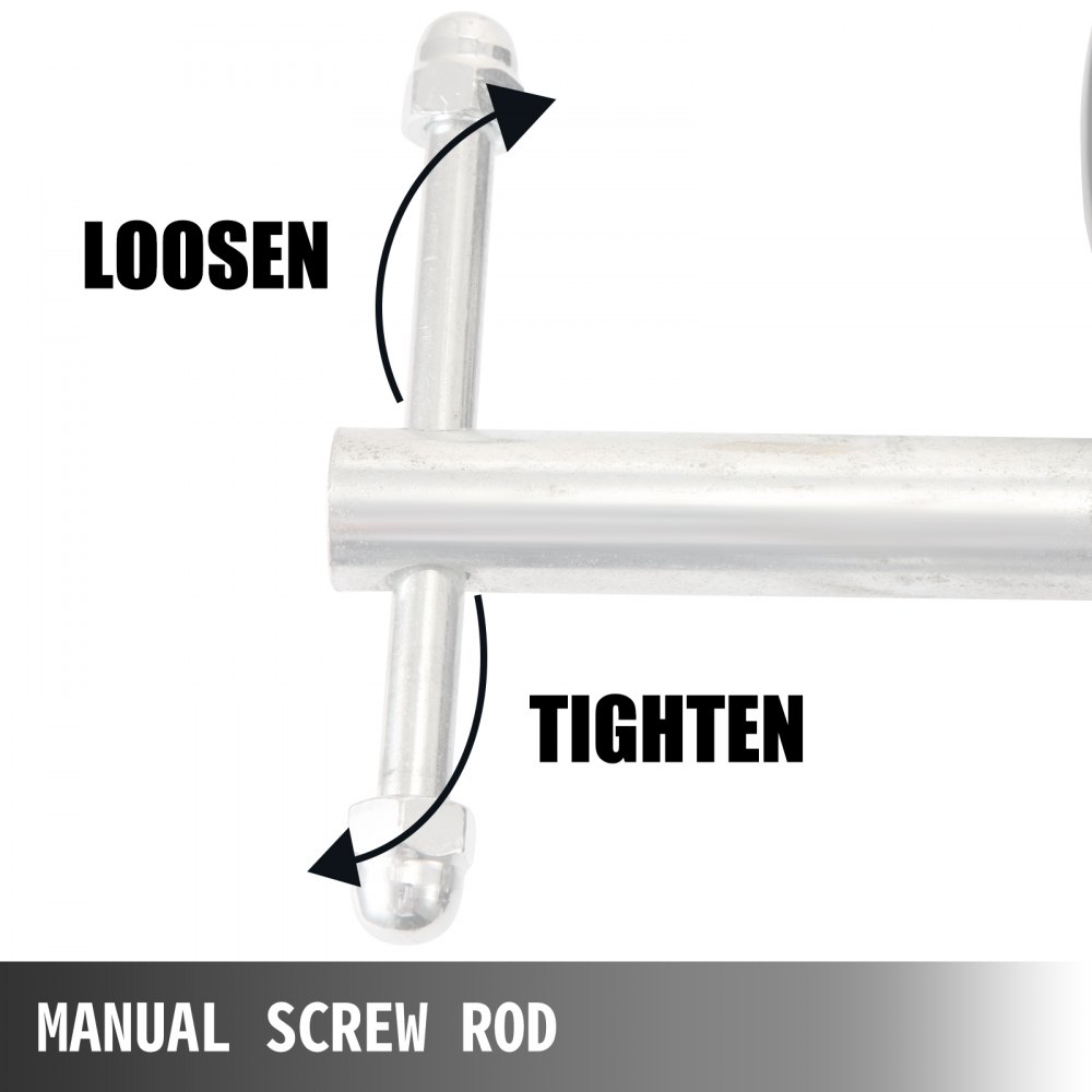 VEVOR Abrazadera de Elevación de Viga 11,000lbs/5ton Suspensiones de Viga de Servicios Pesados Negro Abrazaderas de Viga para Aparejar Herramienta de Sujeción de Viga de Acero de Alta Resistencia