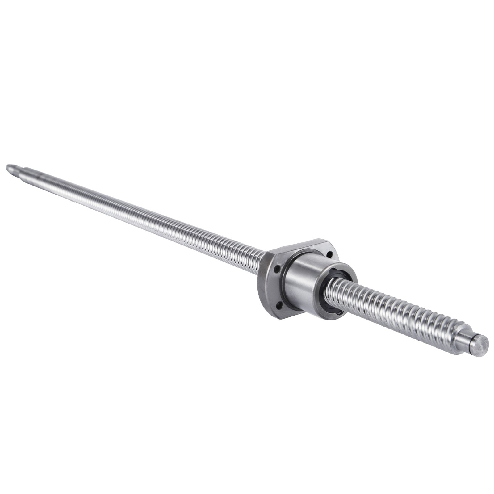 Sfe1616-650mm Husillo De Bolas Tornillo De Bola Antirretroceso Bf12/bk12 Cnc